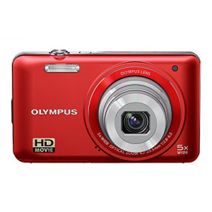 Olympus VG Digitalkamera Compact 14 Megapixel, Zoom 5 X Rot-21